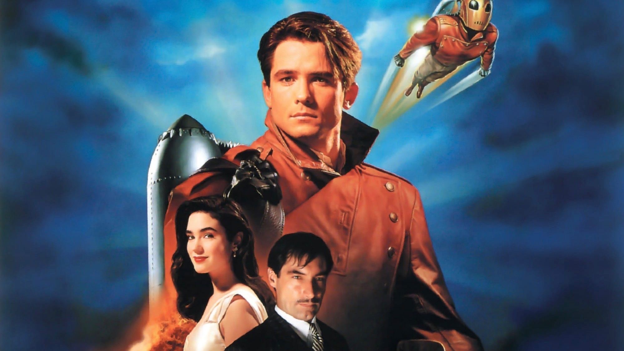 2000x1125 Phone wallpaper: Jennifer Connelly, Movie, The Rocketeer, Billy Campbell, Cliff Secord, Timothy Dalton 1509656