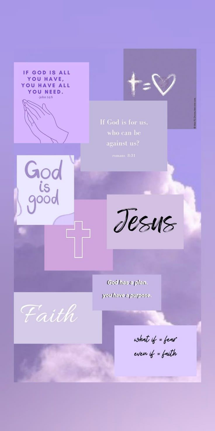 736x1472 Purple Christian wallpaper