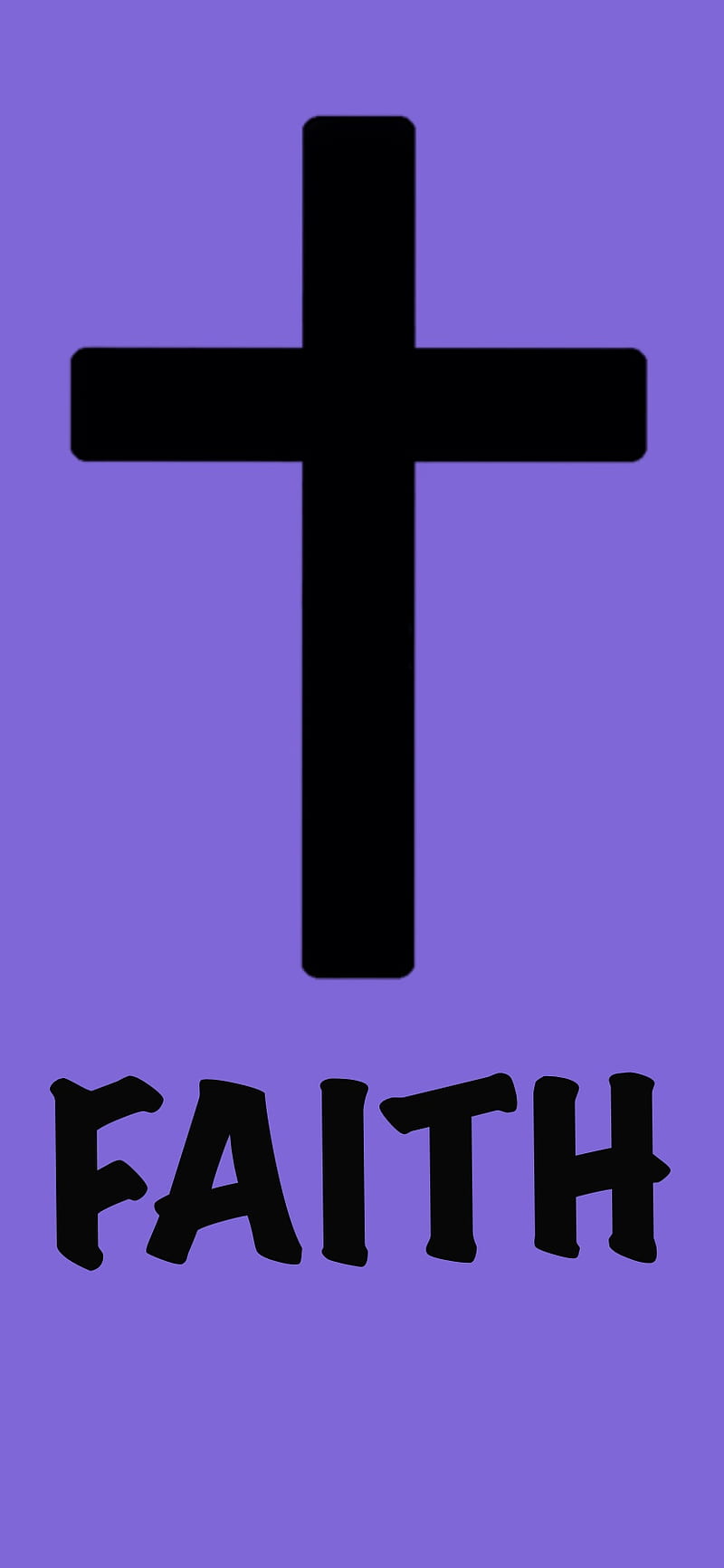 800x1731 Faith in purple, christian, cross, faith, purple, HD phone wallpaper