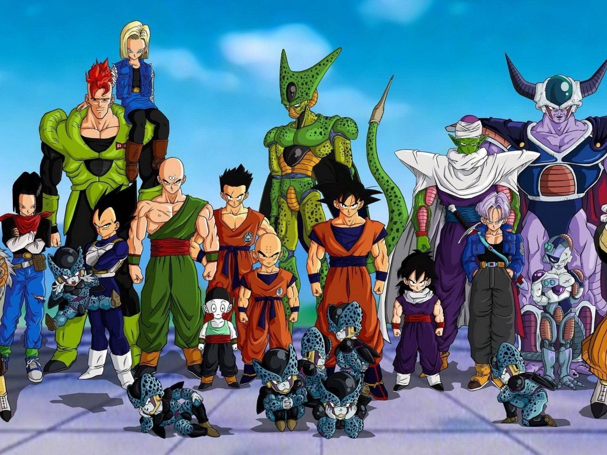 2048x1536 Vegeta Cell C Son Goku Trunks Anime Son Goten Son Gohan Freezer