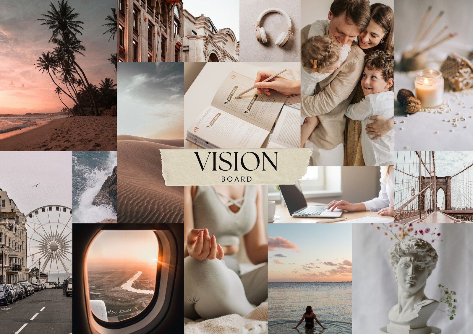 1600x1131 Free and customizable vision board templates