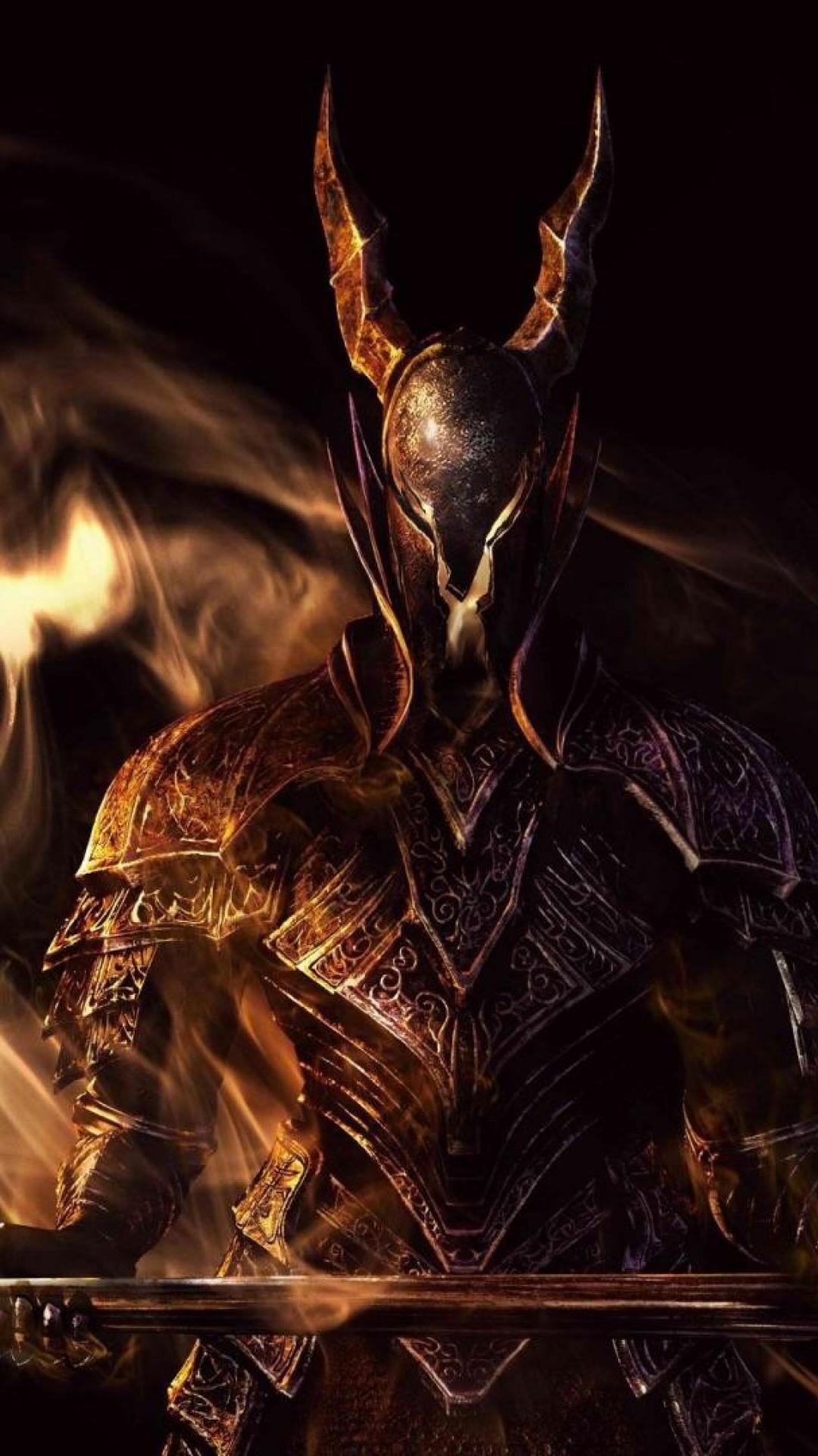 1080x1920 SimplyWallpaper.com: Dark Souls artwork fantasy art video games