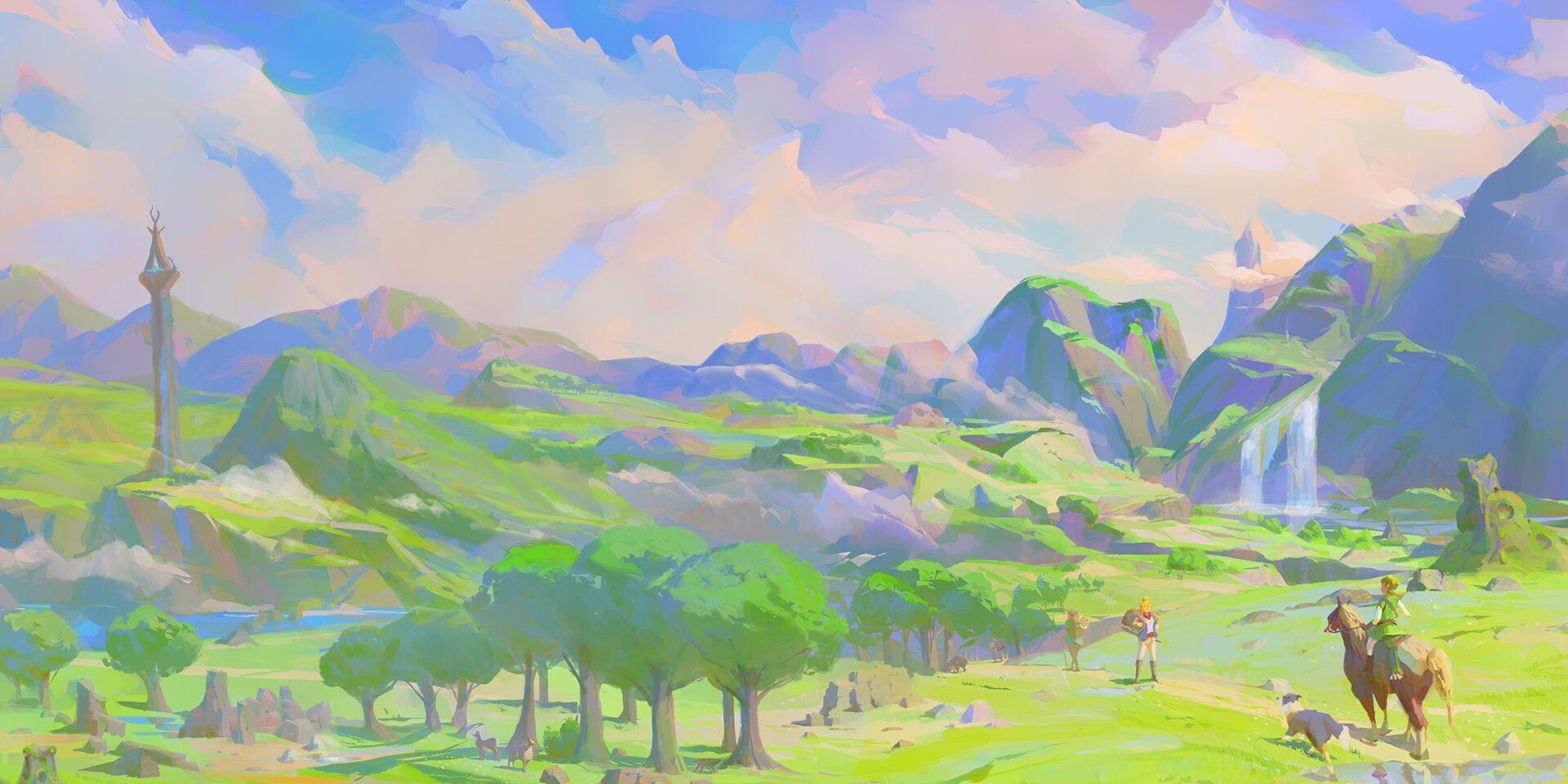 Zelda Scenery Wallpapers - Top Free Zelda Scenery Backgrounds ...