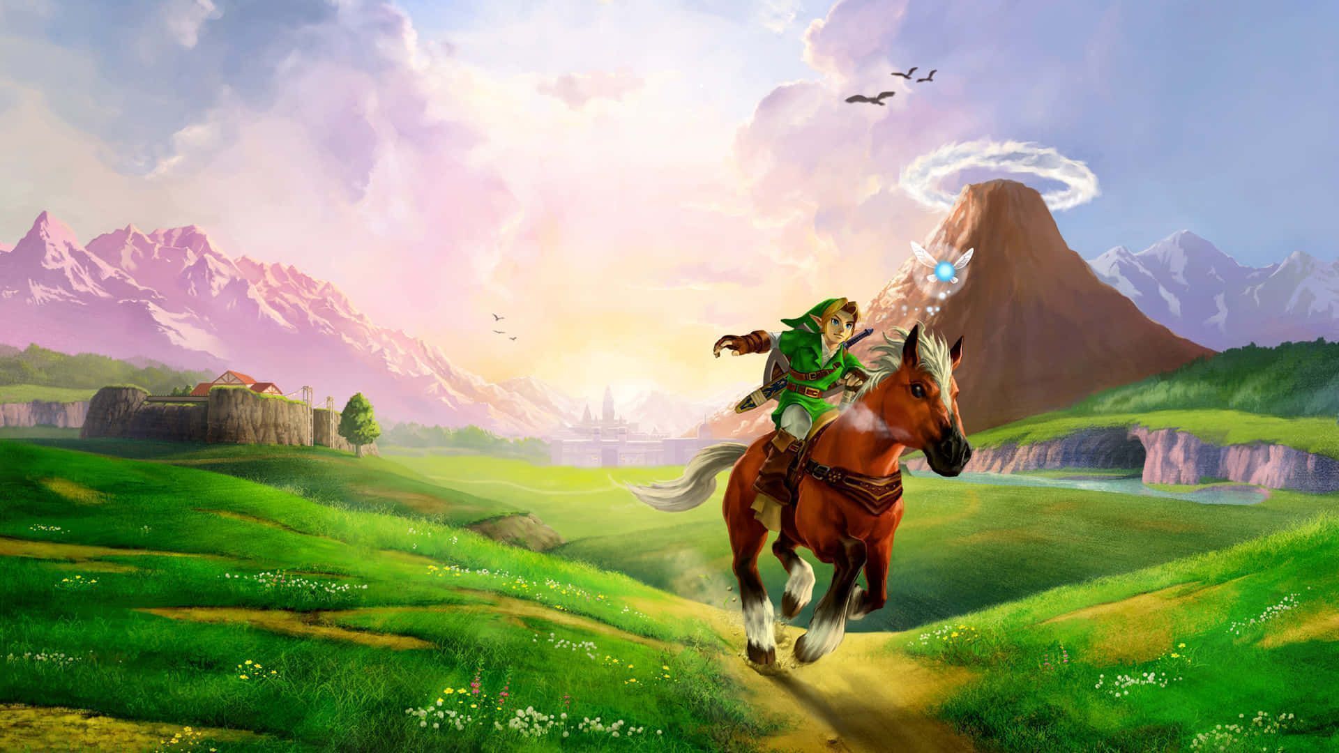 1920x1080 The Legend Of Zelda Hyrule Wallpaper