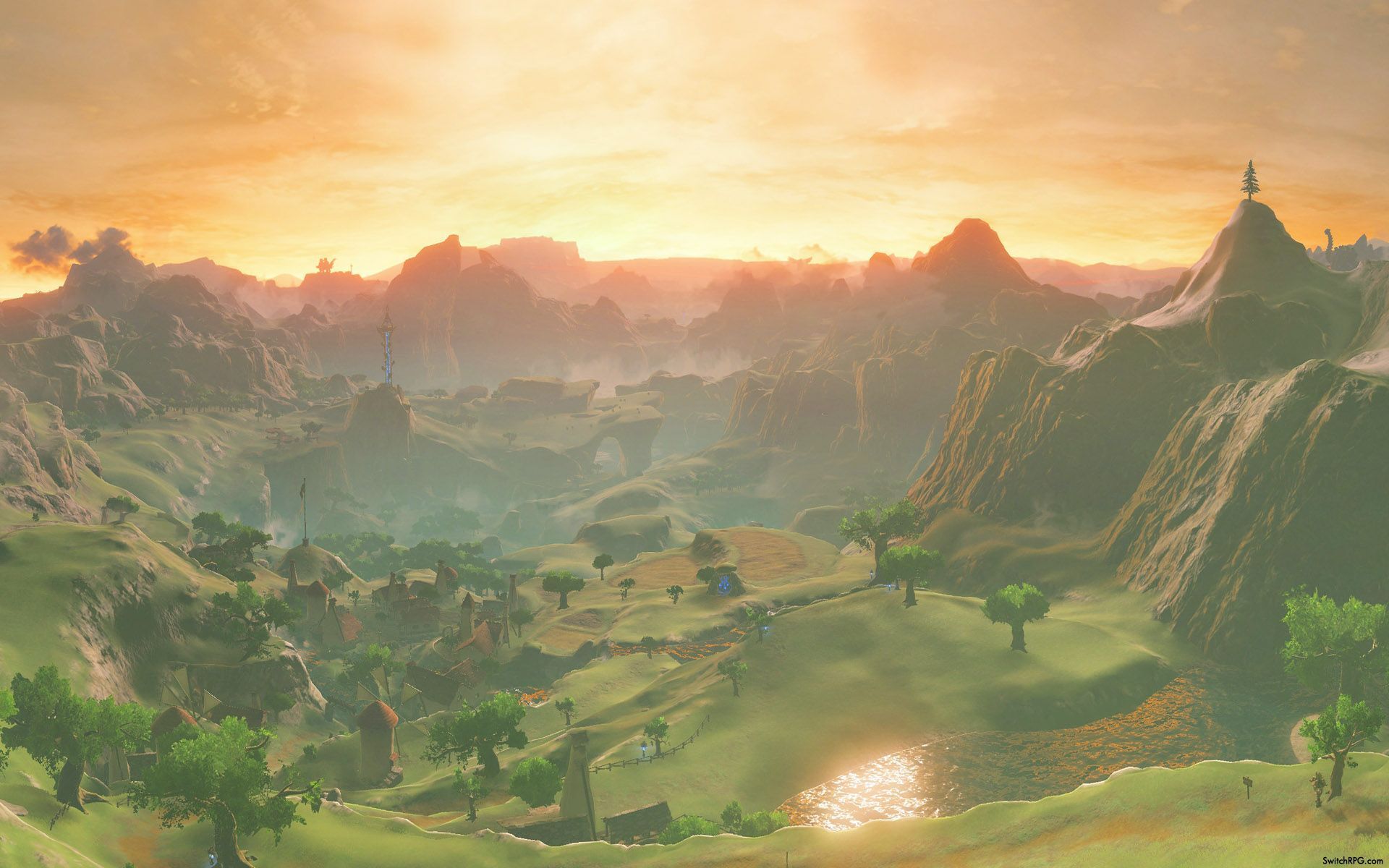 Zelda Scenery Wallpapers - Top Free Zelda Scenery Backgrounds ...
