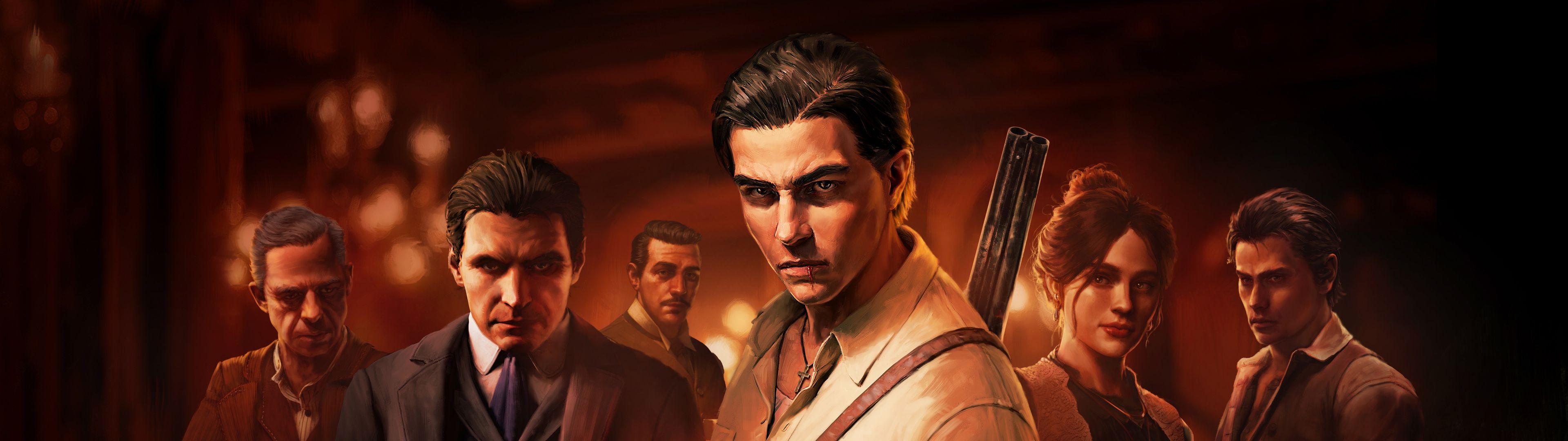 3840x1080 Mafia: The Old Country Wallpaper 4K, Key Art, 5K, 8K