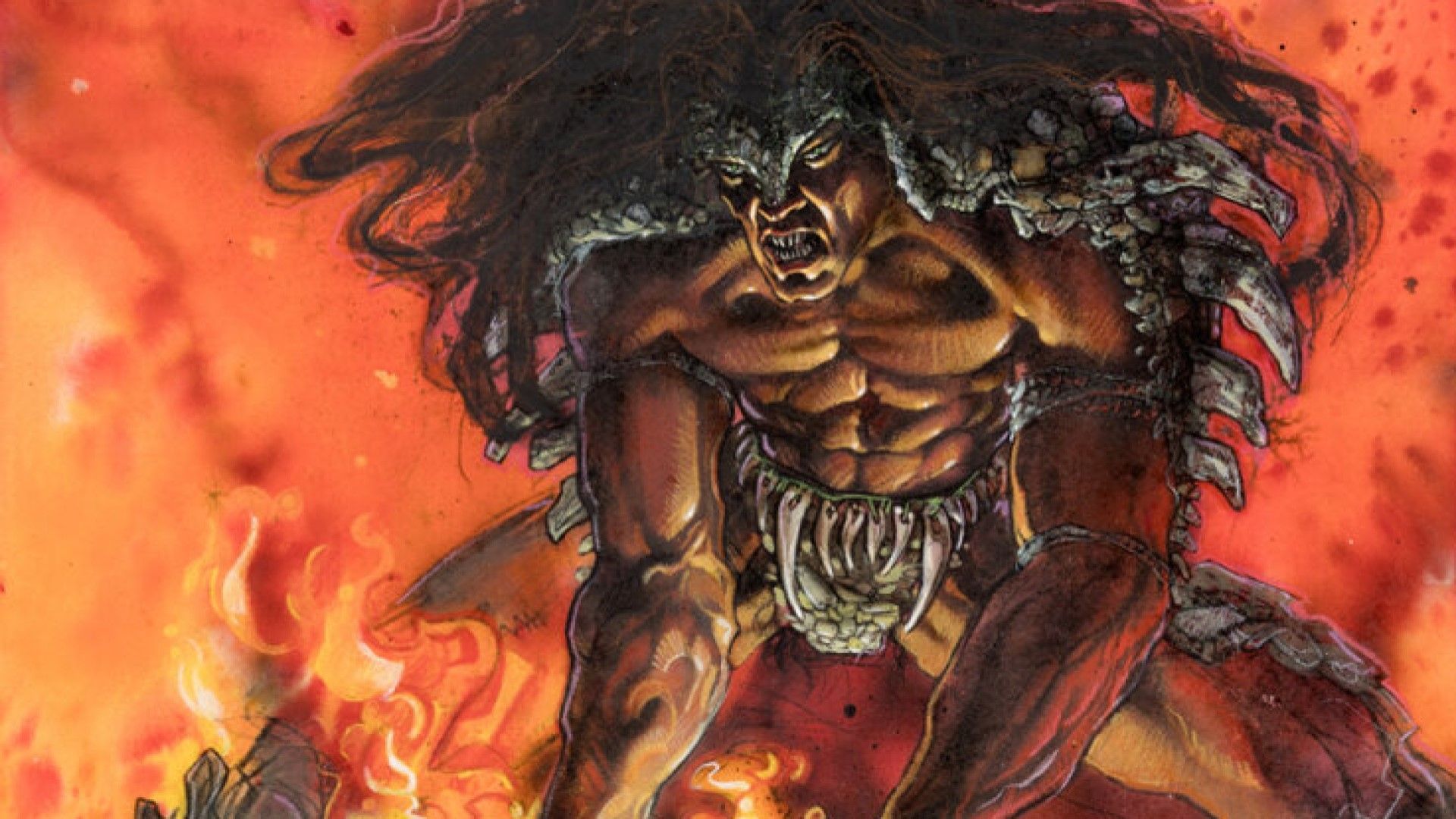 1920x1080 Famous piece by binned MTG artist sells for $350k