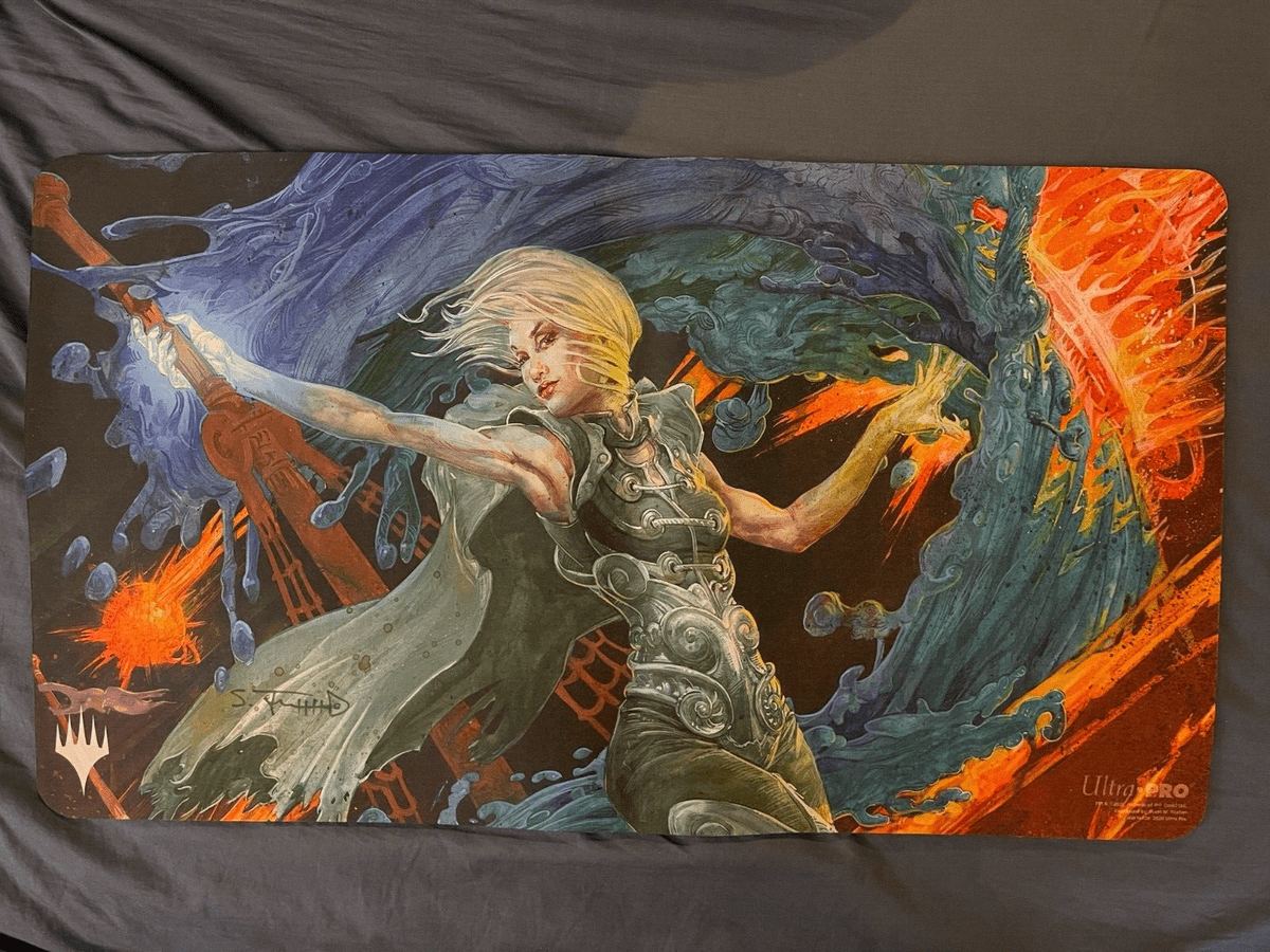 1200x900 Force of Will Playmat (Double Masters art) SIGNED by Scott Fischer MTG NEW