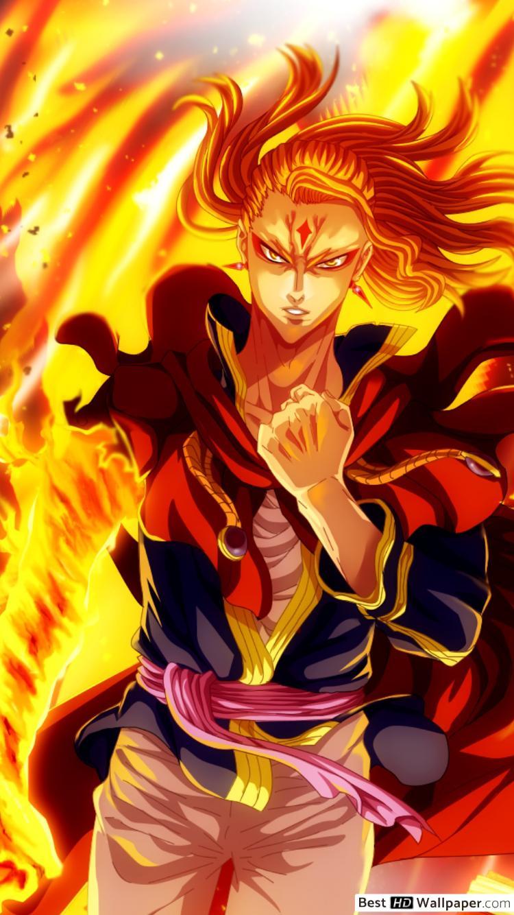 750x1334 Black Clover Vermillion HD wallpaper download
