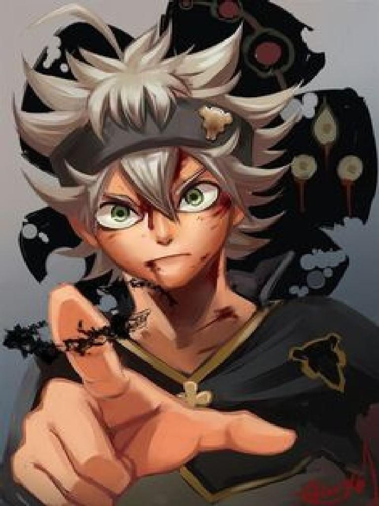 768x1024 Black clover wallpaper hd