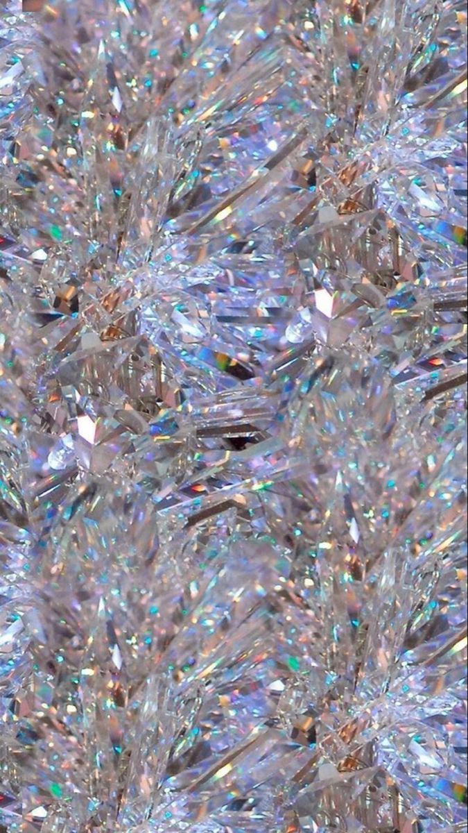675x1200 Rainbow crystal background