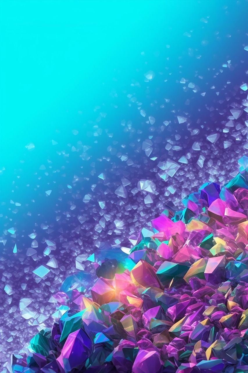 853x1280 Download Background Rainbow Crystal. Royalty Free Stock Illustration Image