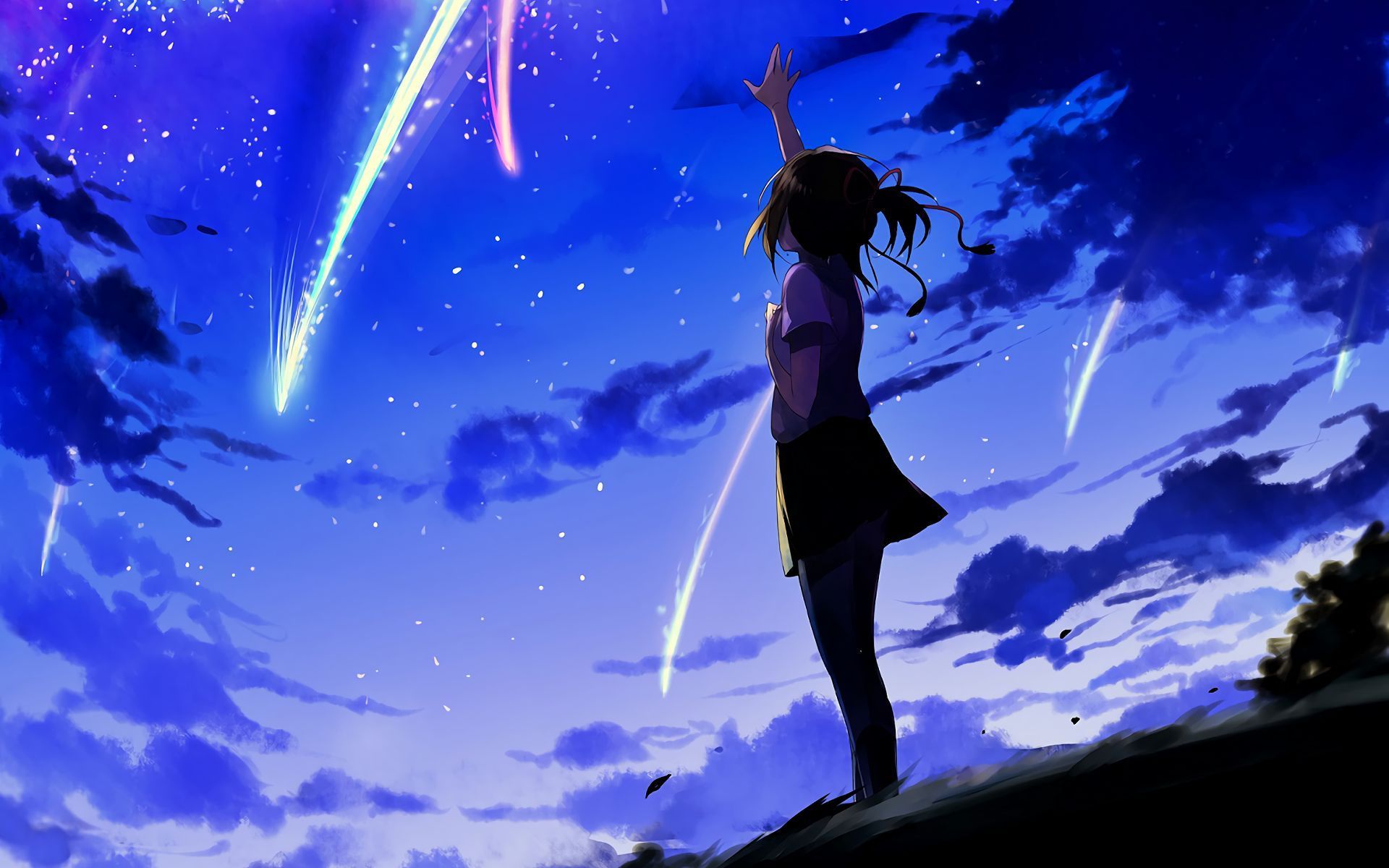 1920x1200 Free Mitsuha Miyamizu 4K Wallpaper & Desktop HD Background for PC