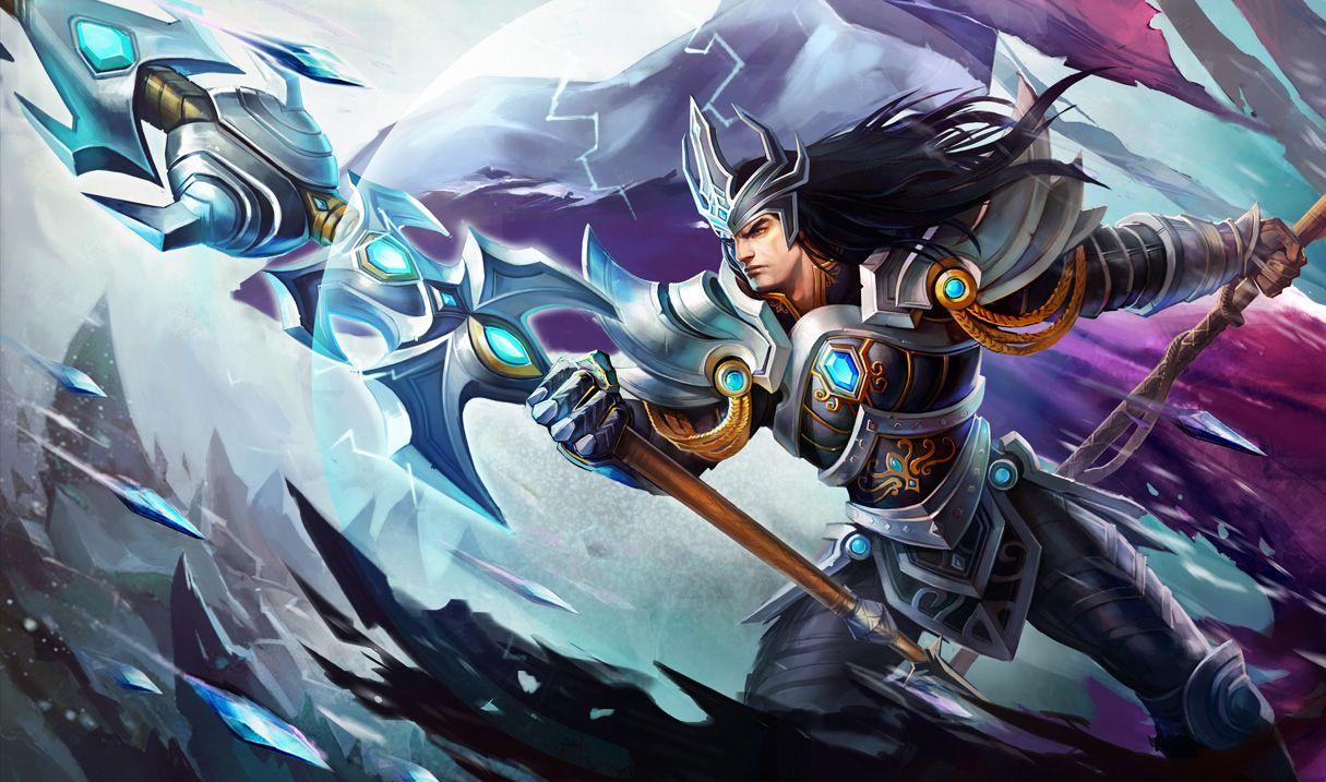 1215x717 Victorious Jarvan IV Skin of Legends Wallpaper