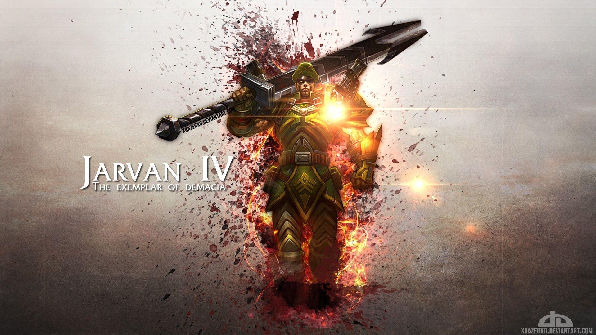 1920x1080 Commando Jarvan IV. Wallpaper & Fan Arts. League Of Legends