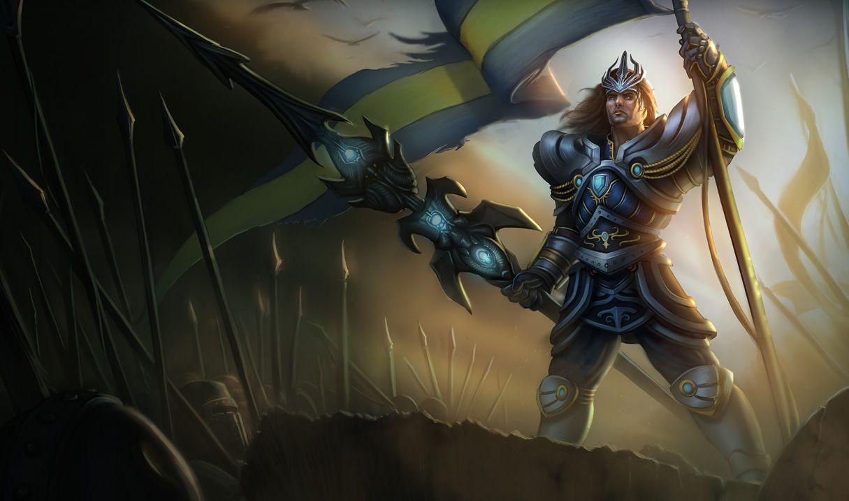 1215x717 League of Legends Jarvan IV Wallpaper