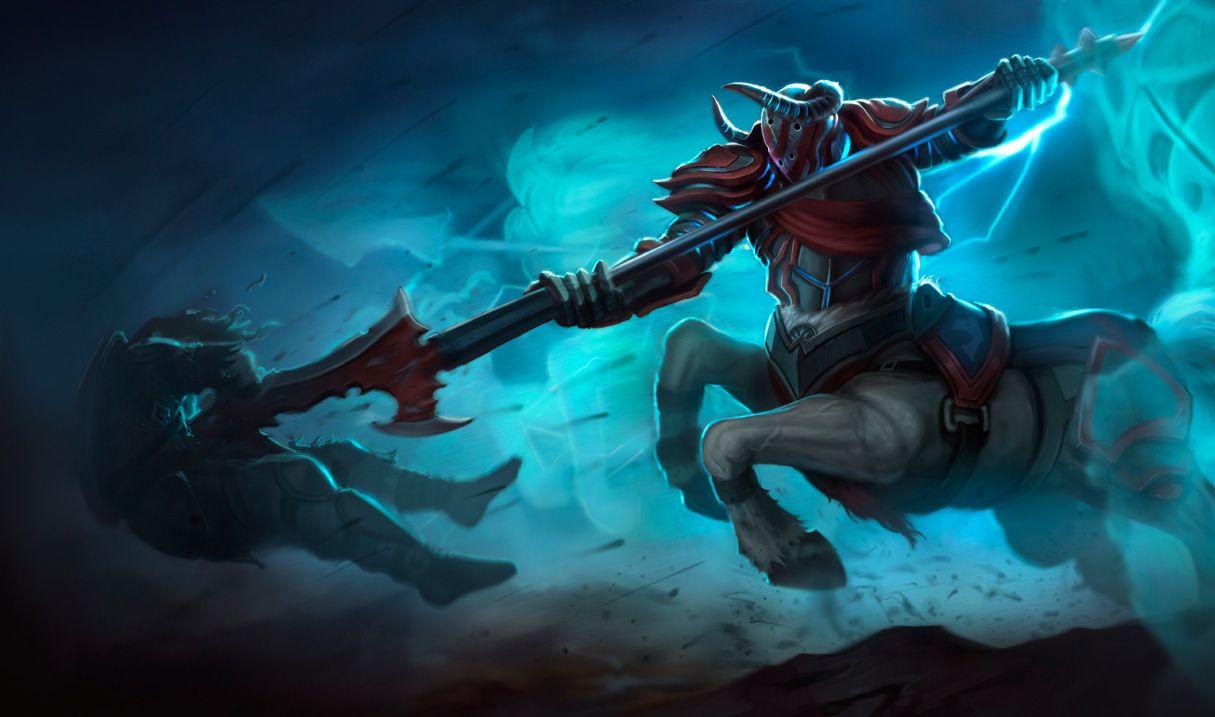 1215x717 League of Legends Hecarim Wallpaper (Chinese American)