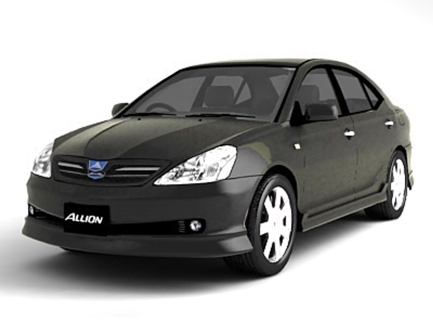 1440x1080 Toyota Allion 3D Model