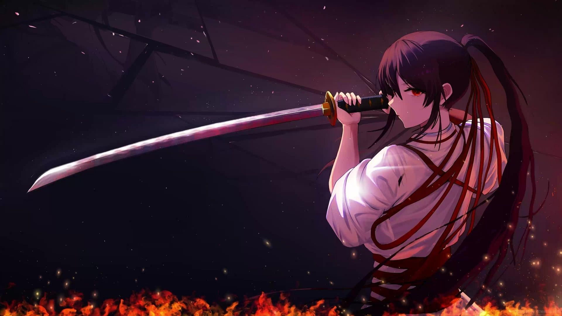 1920x1080 Sagiri Yamada Asaemon Hell's Paradise Live Wallpaper