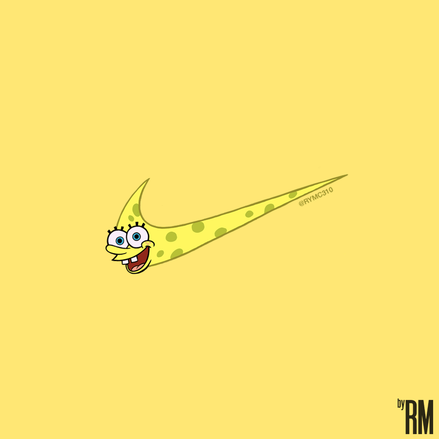 900x900 Spongebob Nike Wallpaper