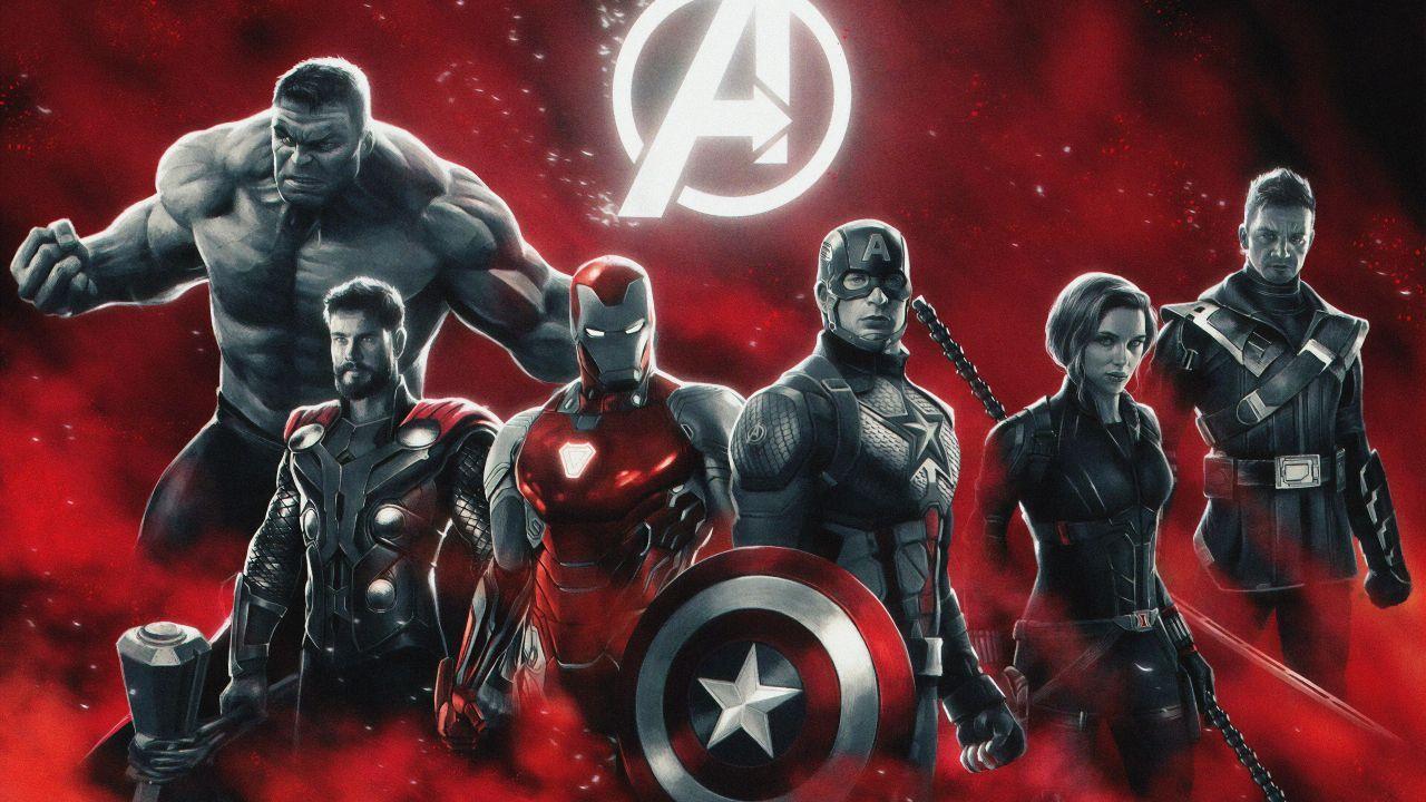 1280x720 Wallpaper Avengers, Marvel Superheroes, Hulk, Thor, Iron Man