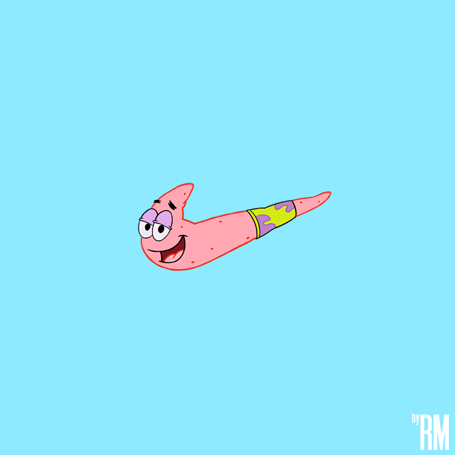900x900 Spongebob Nike Wallpaper