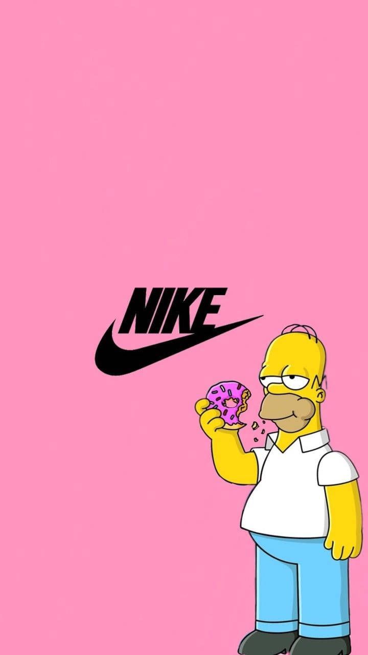 720x1280 Nike Cartoon Wallpaper