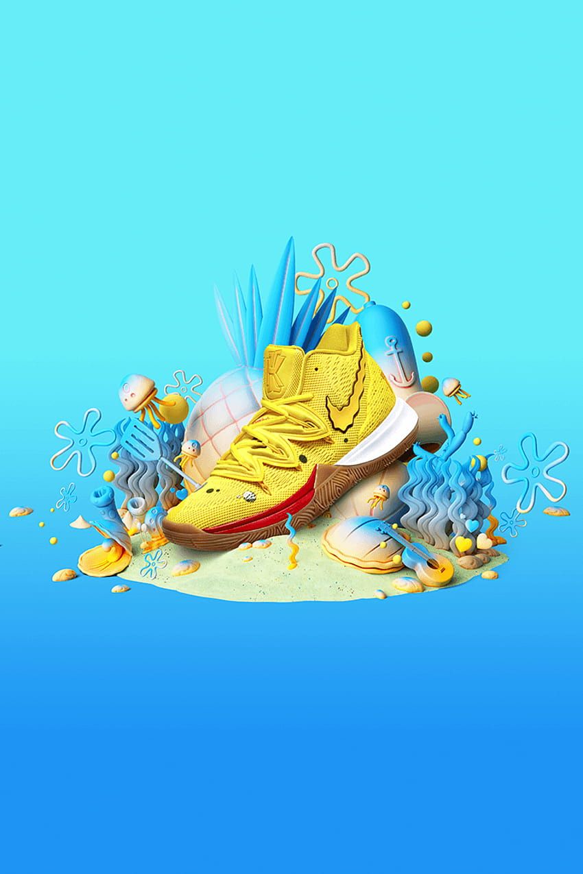 850x1275 Spongebob nike HD wallpaper
