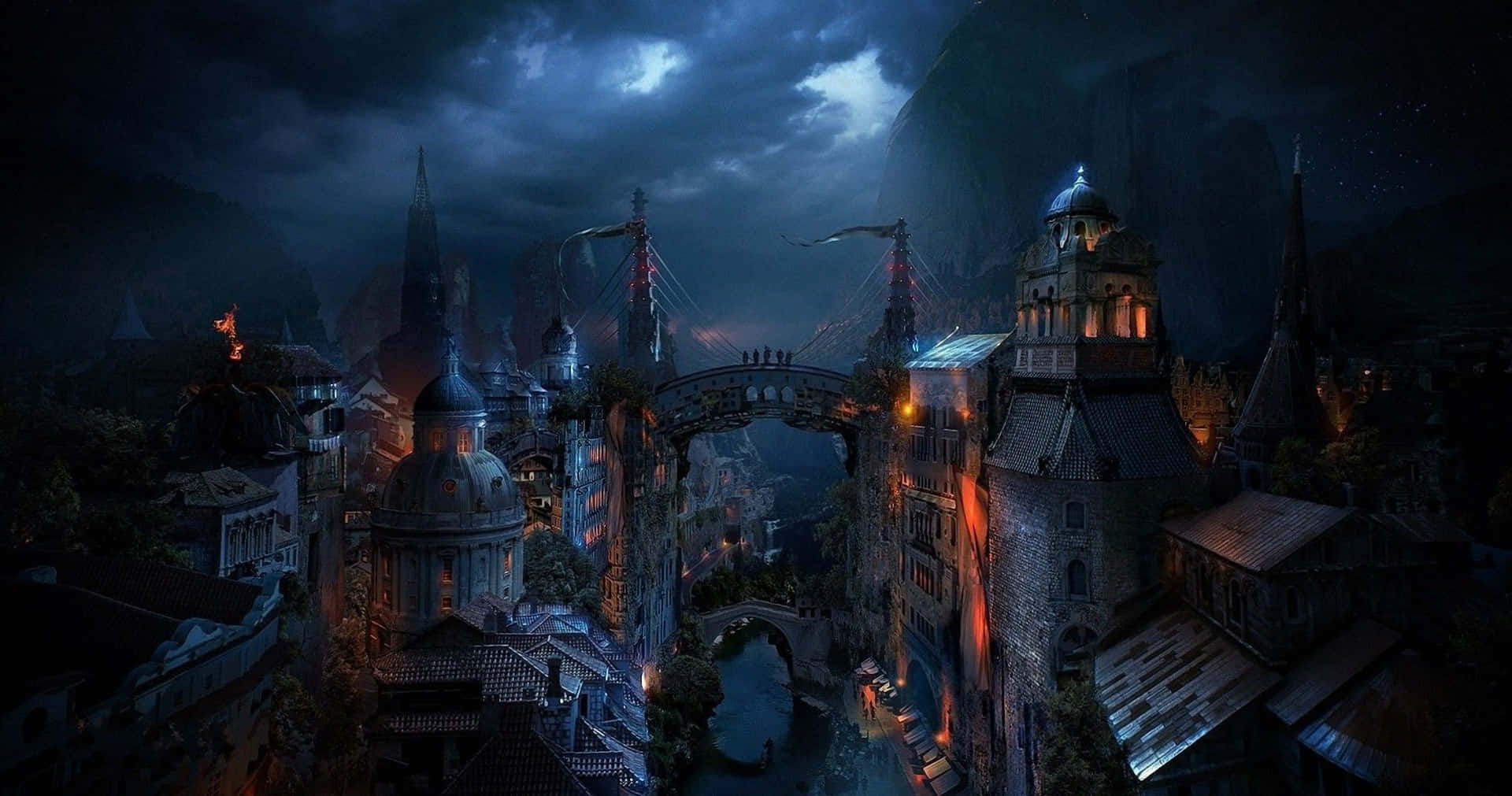 1920x1011 Download Explore the Depths Of Cool Fantasy Wallpaper