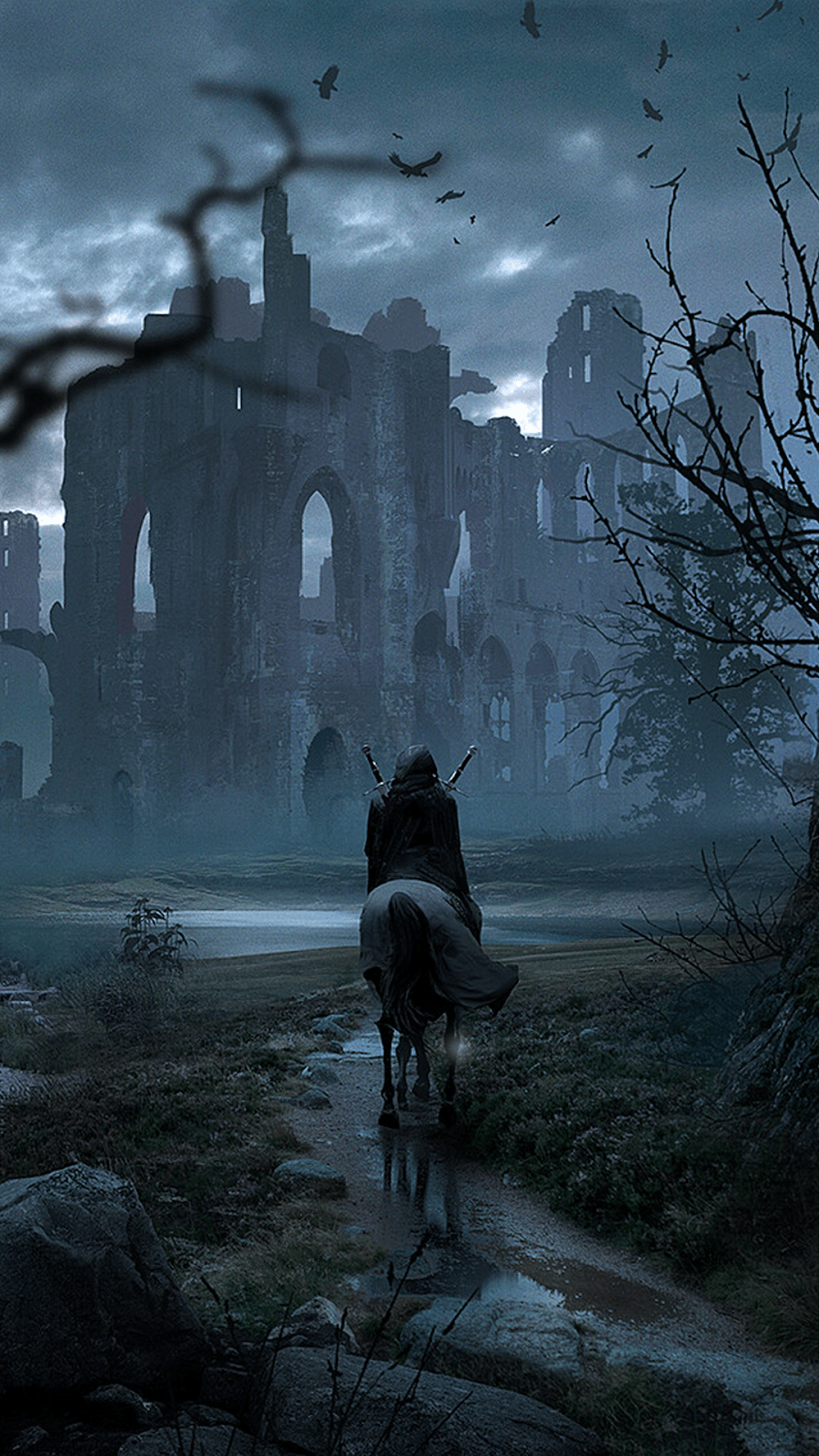 900x1600 Dark Fantasy Phone Wallpaper
