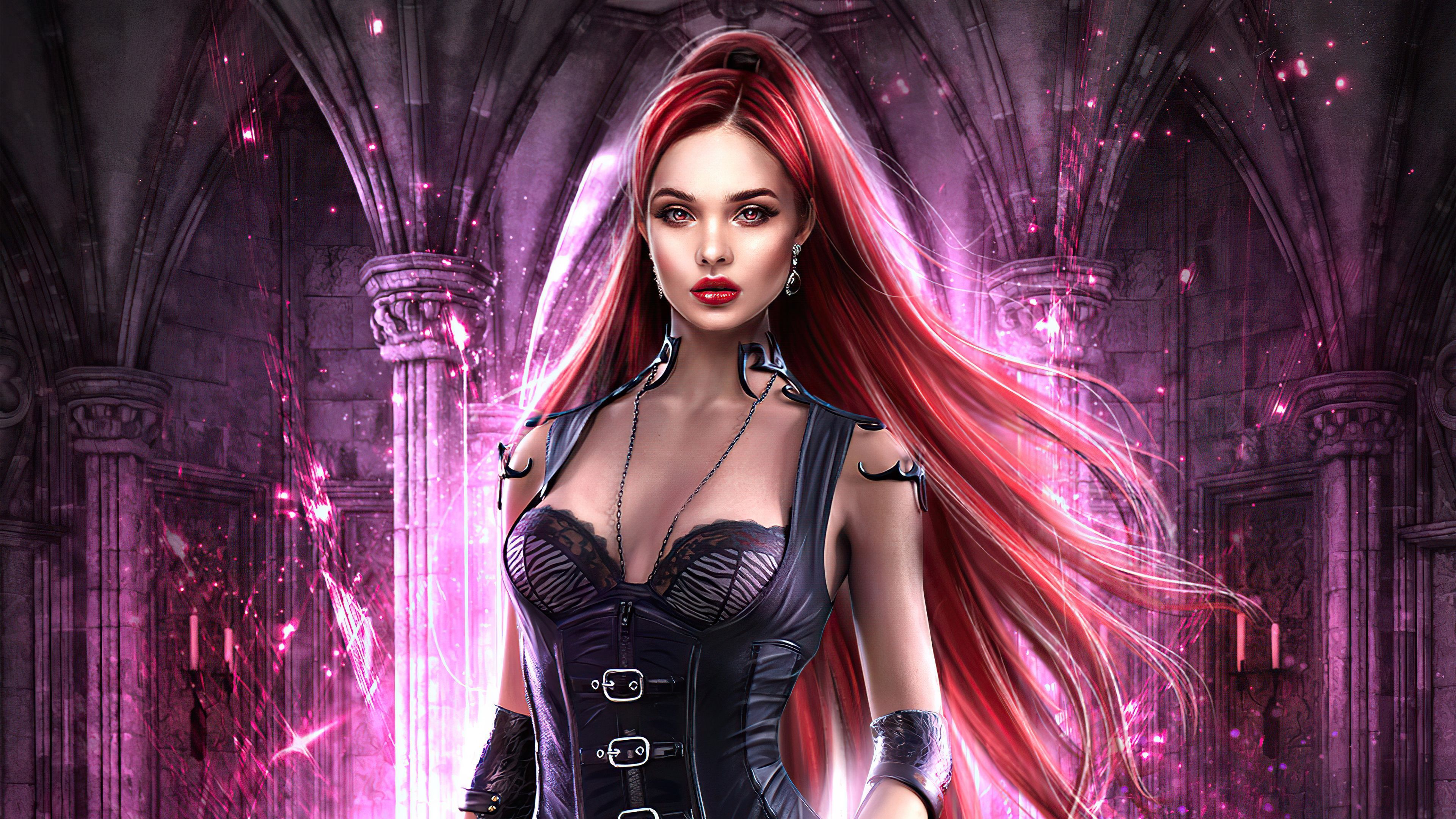 3840x2160 Dark Fantasy Paranormal Romance 4k Wallpaper, HD Fantasy Girls Wallpaper, 4k Wallpaper, Image, Background, Photos and Picture