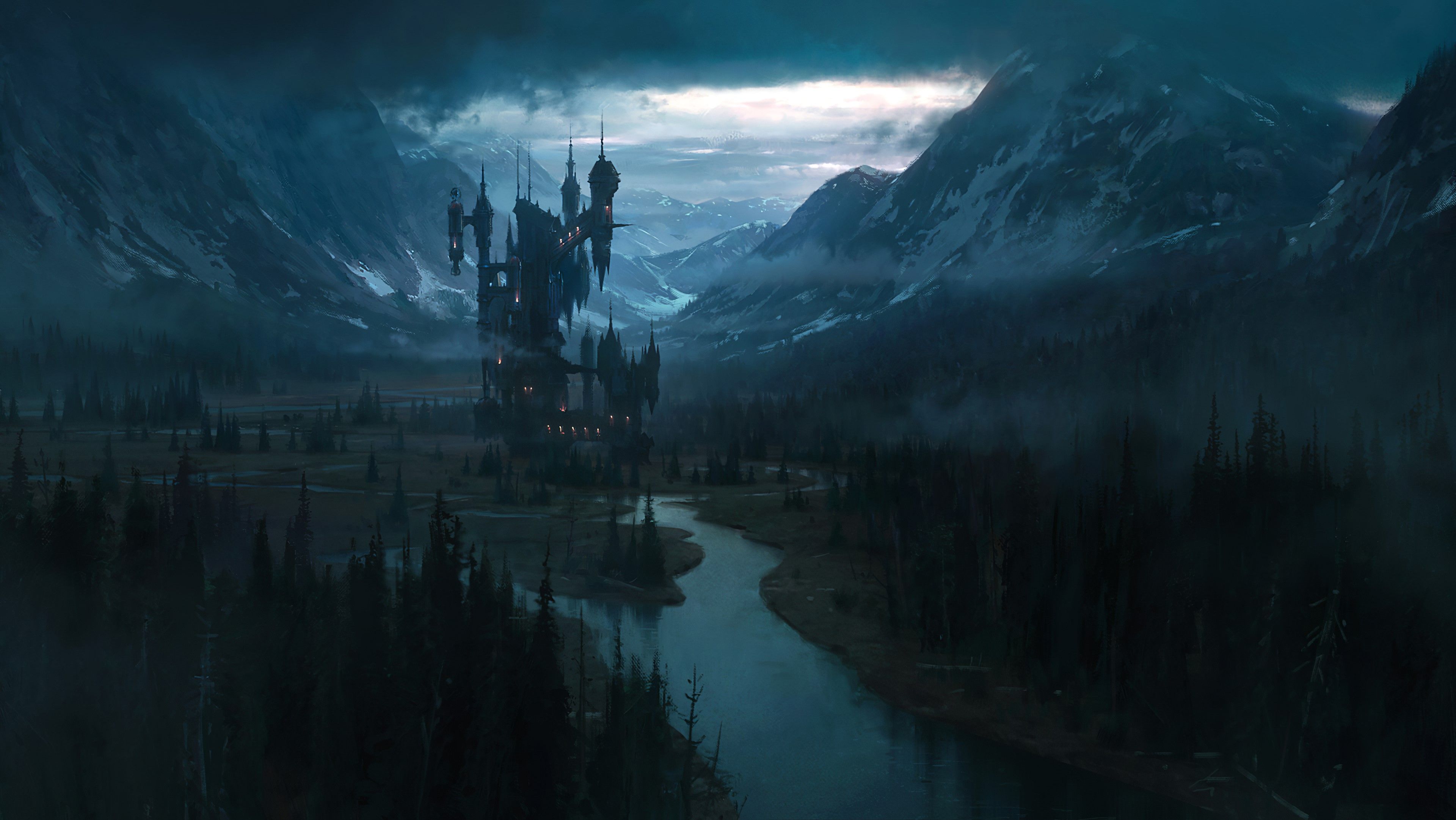 3840x2162 Dark Fantasy 4k Wallpaper