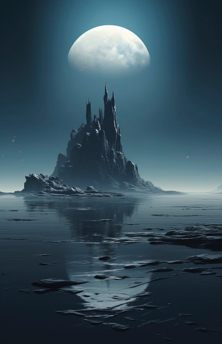 740x1144 Dark Fantasy Wallpaper Photo Free High Quality Picture