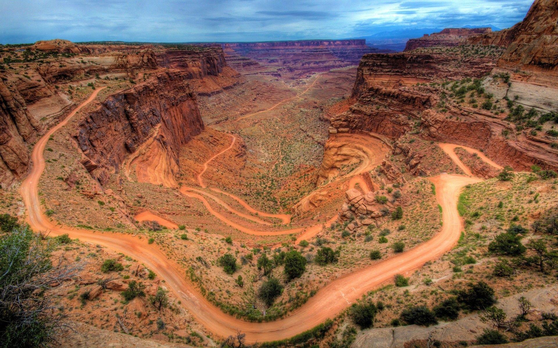 1920x1200 Shafer Trail, Utah