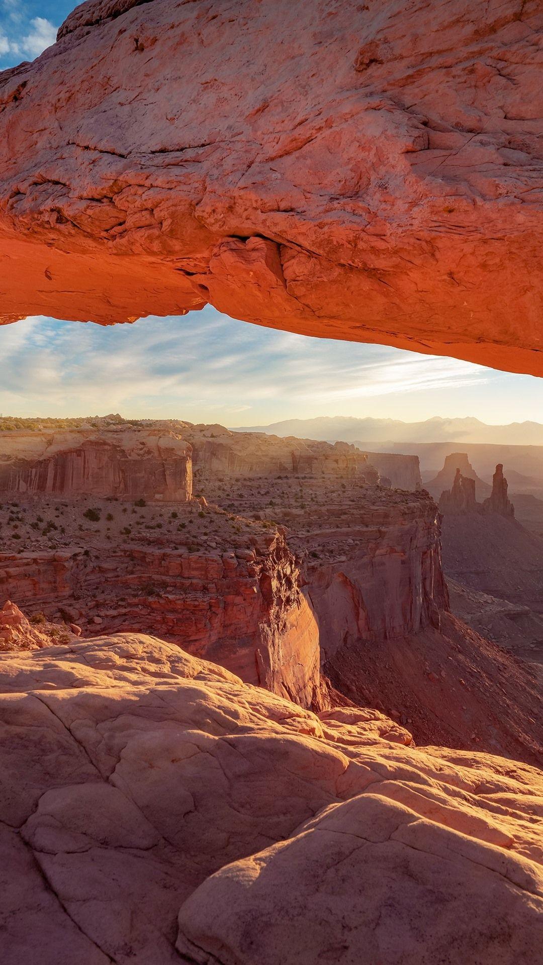 1080x1920 Free download Mesa Arch Canyonlands National Park sun rays USA
