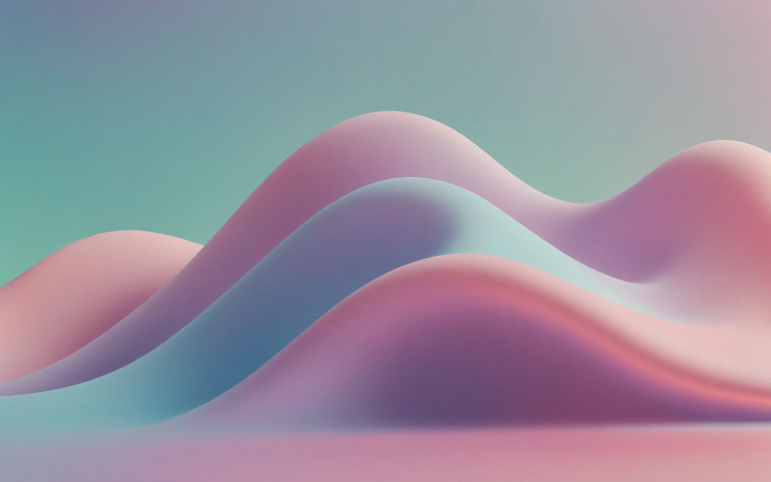 2560x1600 Pastel Waves 4K Windows 11 Wallpaper, HD Artist 4K Wallpaper, Image and Background