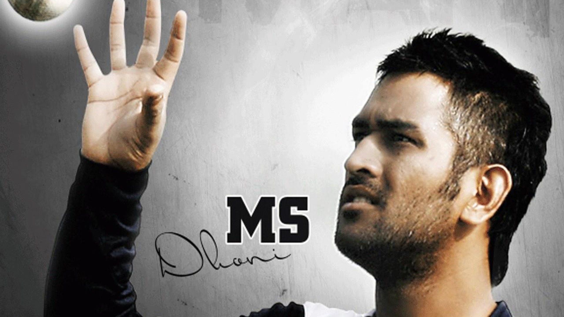 1920x1080 MS Dhoni White Background HD Dhoni Wallpaper