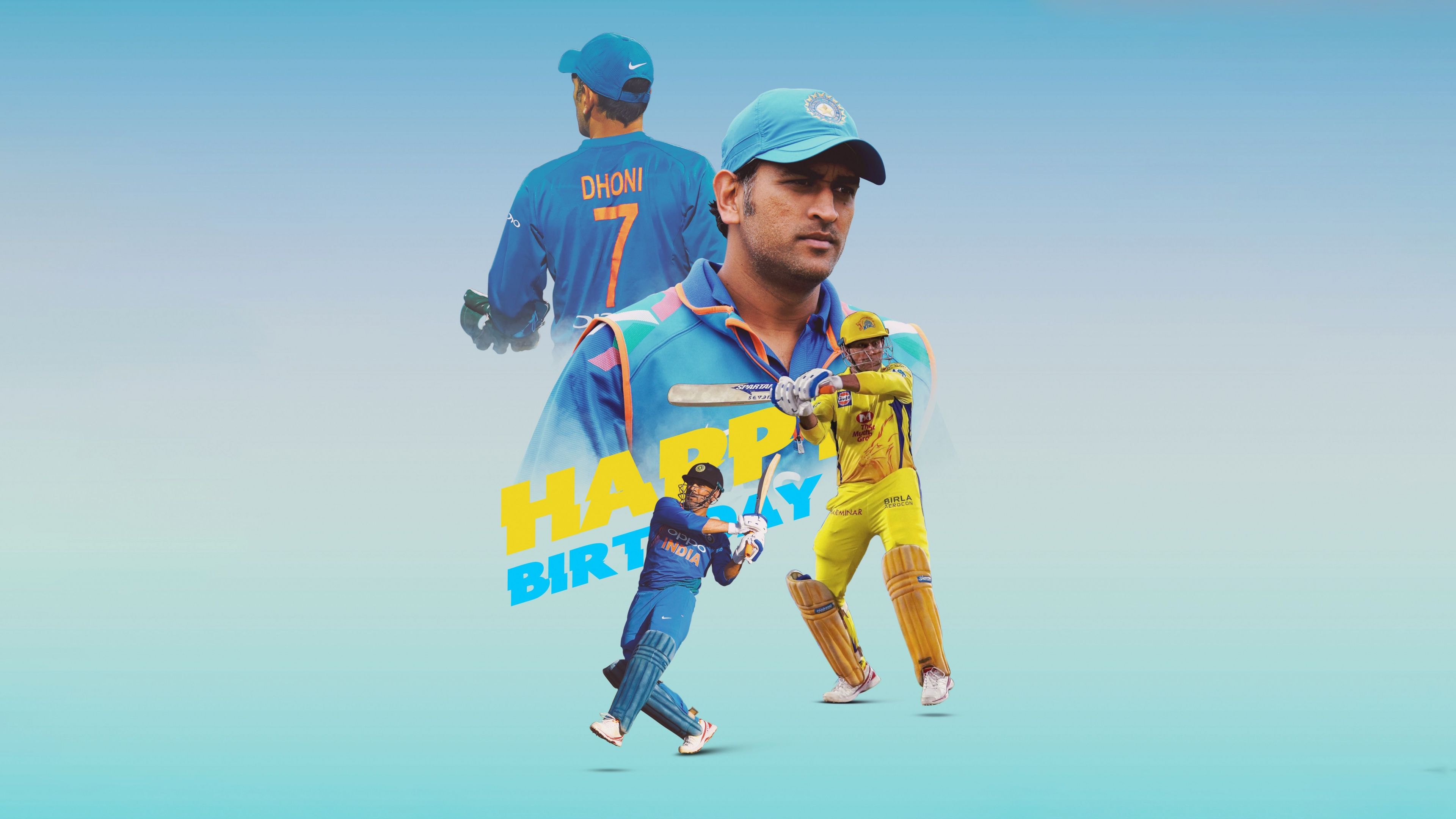 3840x2160 INDIAN CRICKETER 4K wallpaper