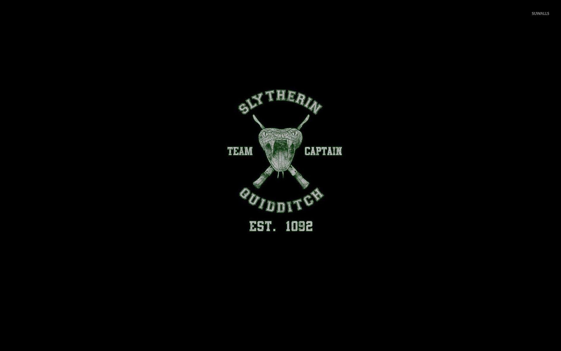 1920x1200 Đội Quidditch Slytherin - Hình nền Harry Potter - Véc tơ