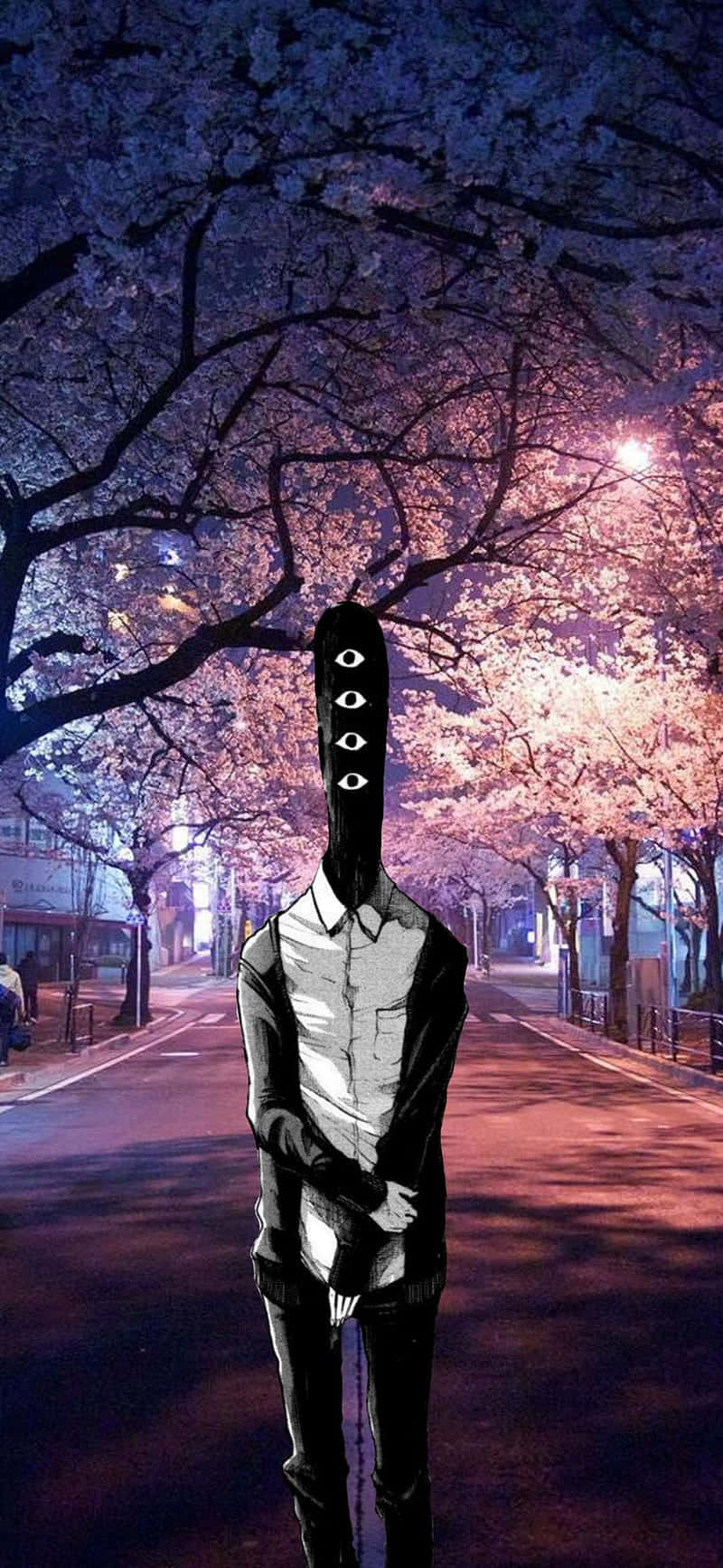 800x1733 Papéis de Parede de Boa Noite Punpun