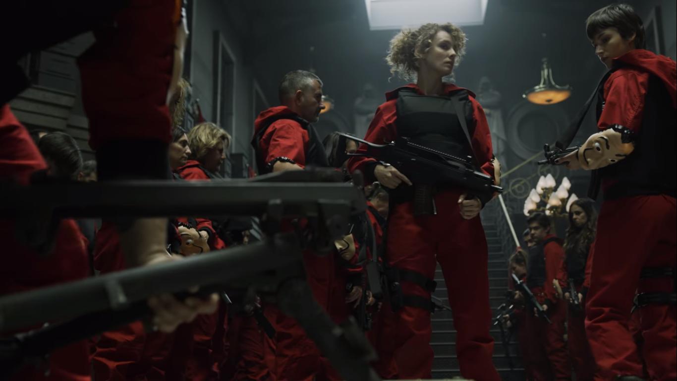 1366x768 Money Heist (2017-)