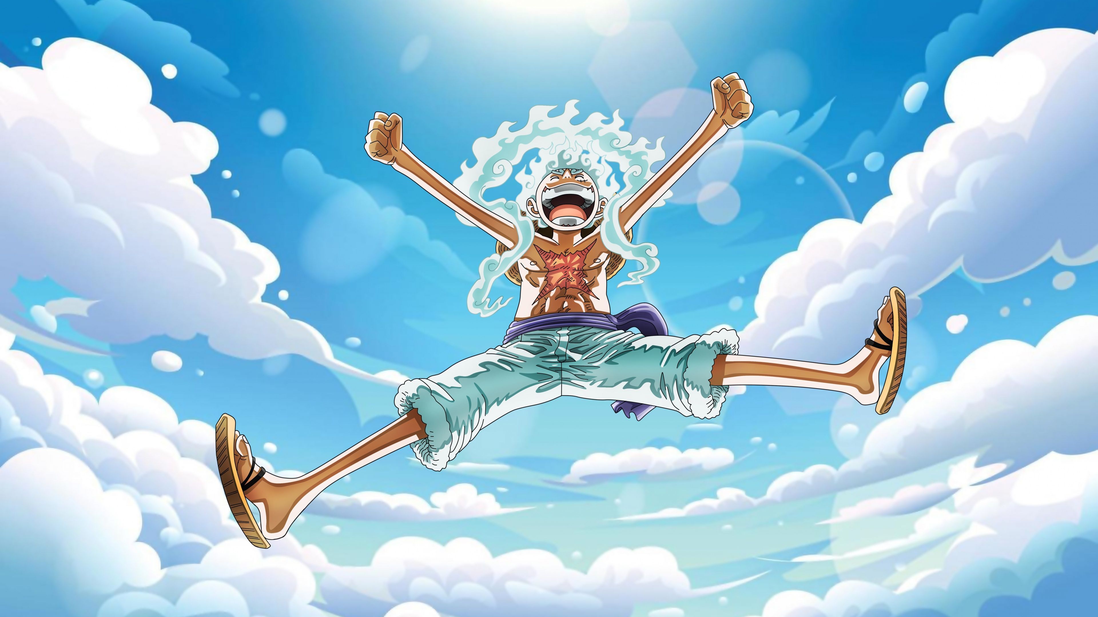 3840x2160 Gear 5 Wallpaper 4K, Monkey D. Luffy, One Piece, 5K