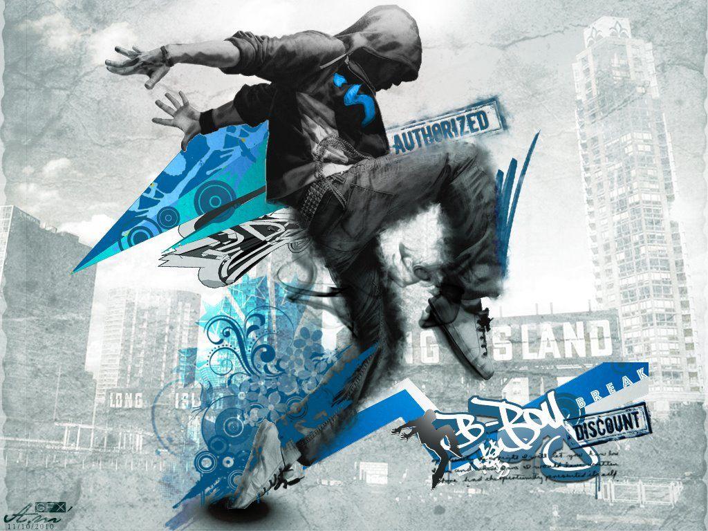 1024x768 Breakdance Abstract Wallpaper