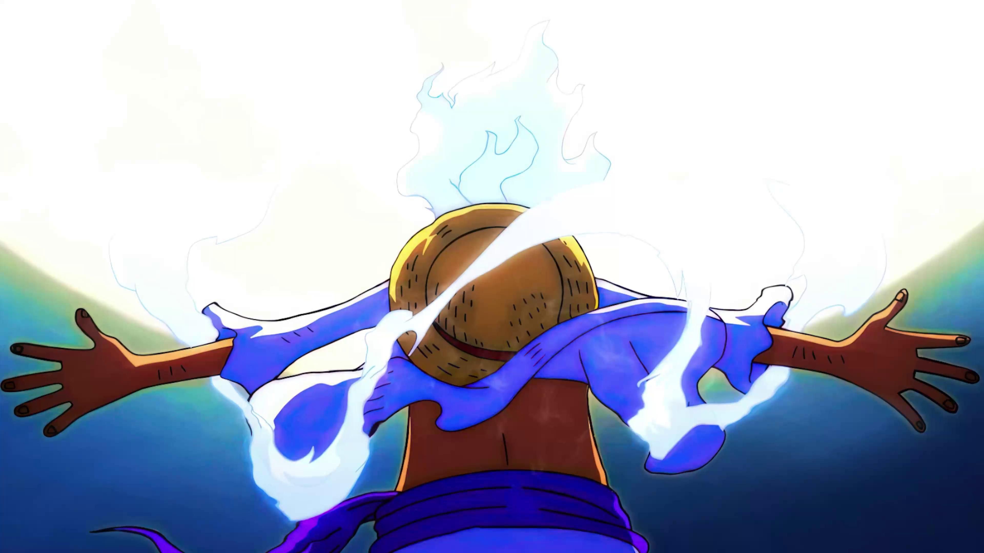 3840x2160 Luffy Gear 5 Pose Live Wallpaper