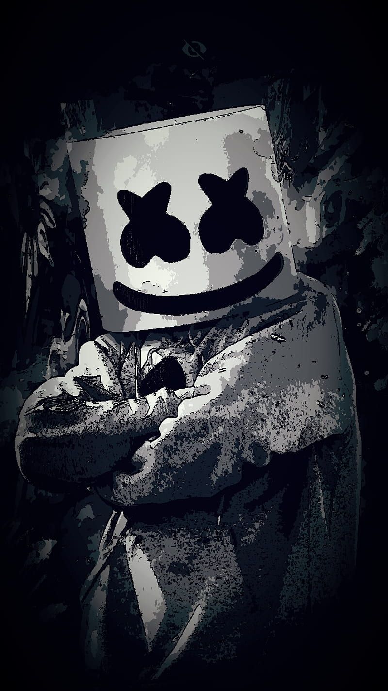800x1422 Marshmallow Man, fire, HD phone wallpaper