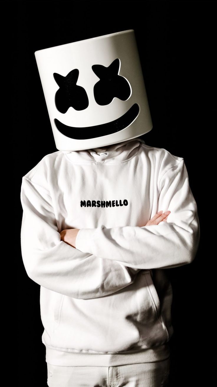 736x1308 Marshmello Dark Background 4K Ultra HD Mobile Wallpaper for iPhone & Android