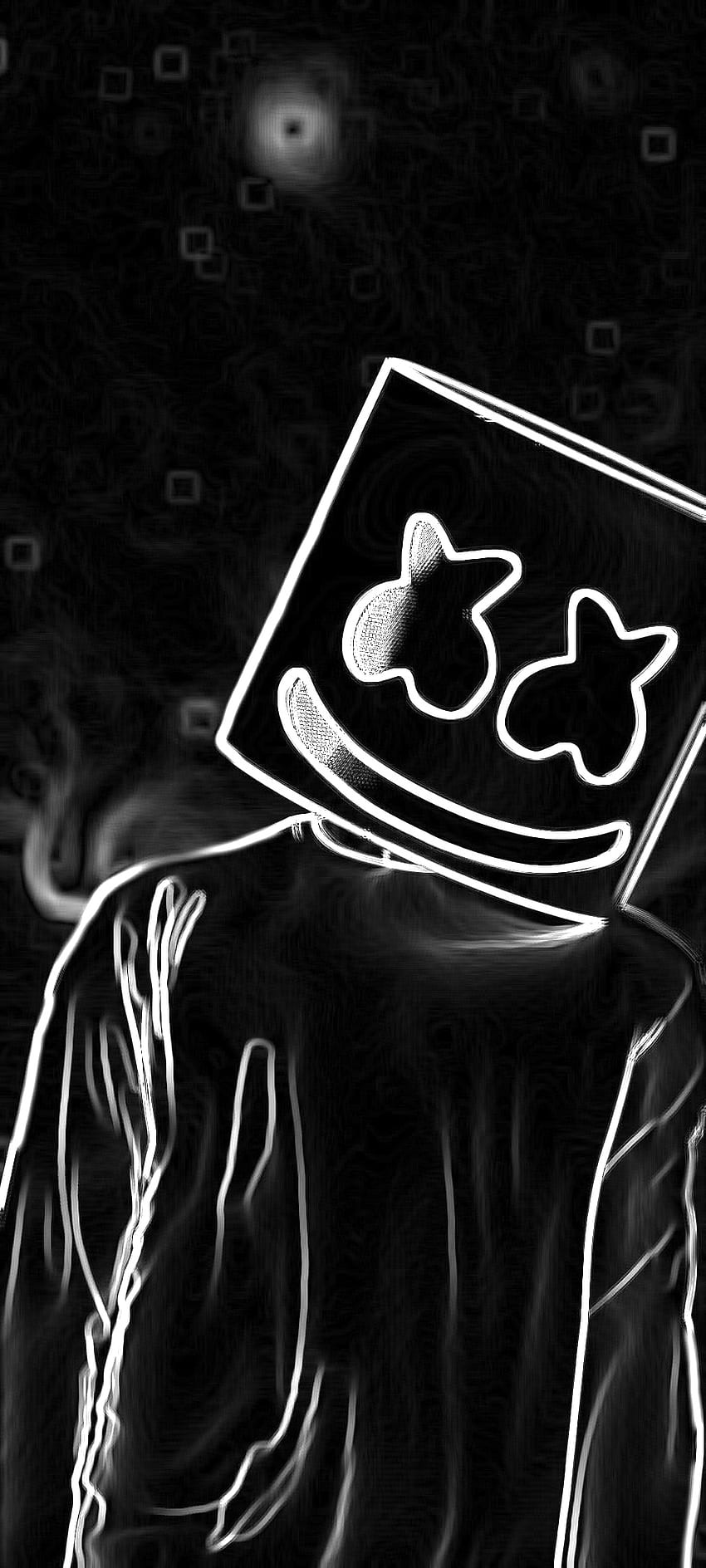 850x1888 Marshmallow, art, sleeve HD phone wallpaper
