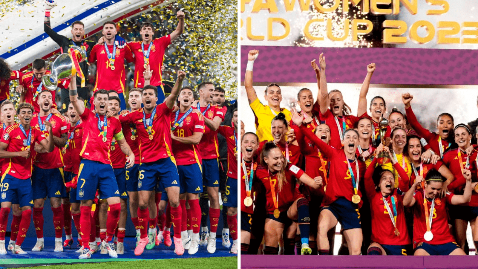 1600x900 Euro Women's World Cup & Champions League all in Spain hands