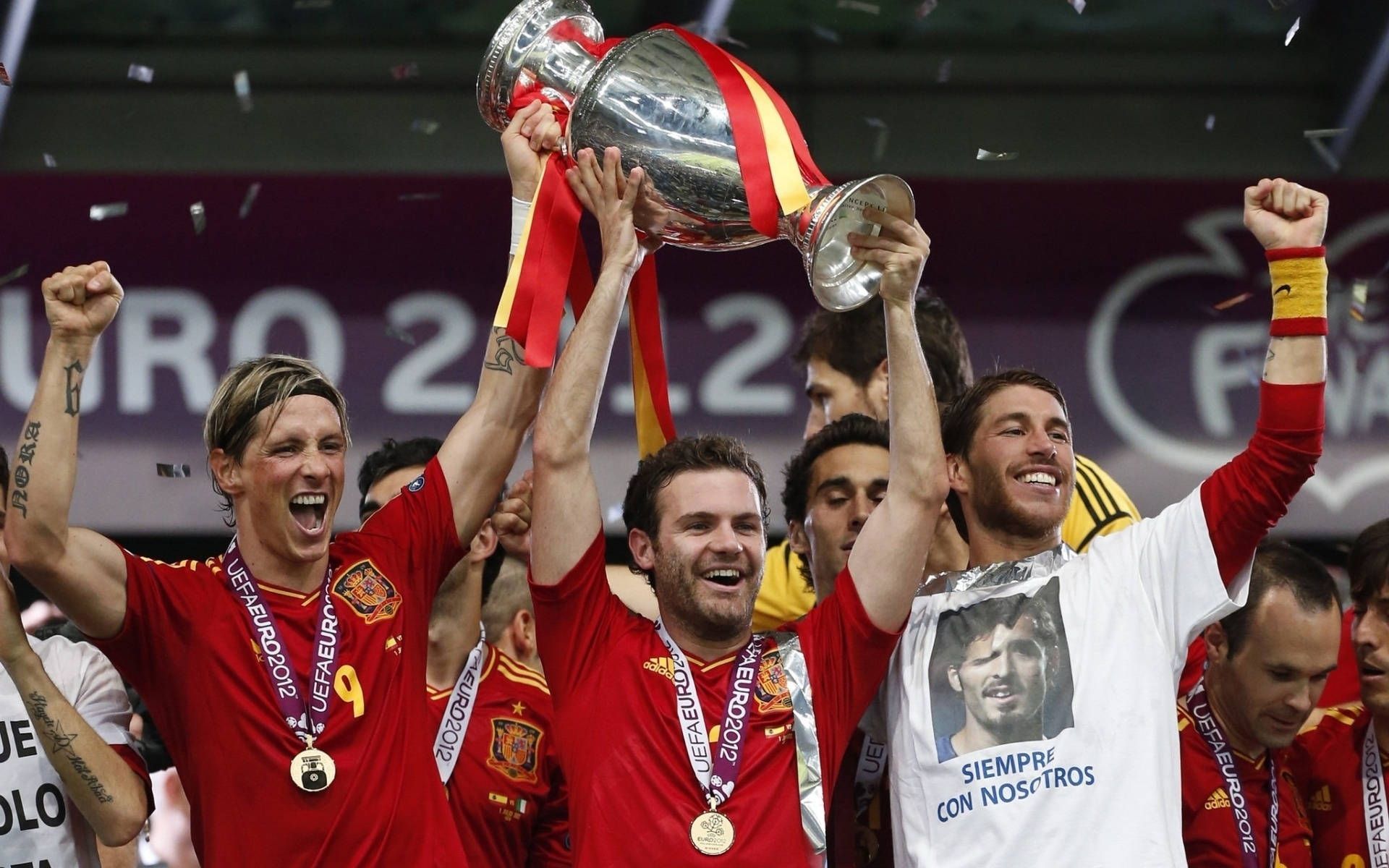 1920x1200 Spain National Football Team Wallpaper