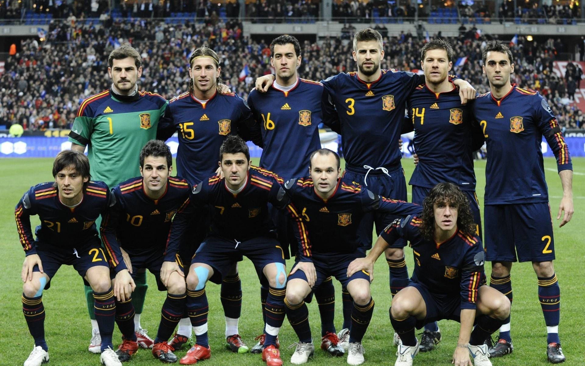 1920x1200 Download Spain National Football Team 2010 FIFA World Cup Wallpaper